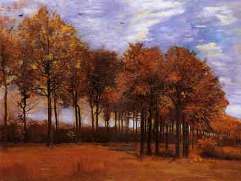 Vincent Van Gogh : Van Gogh Vincent Autumn Landscape